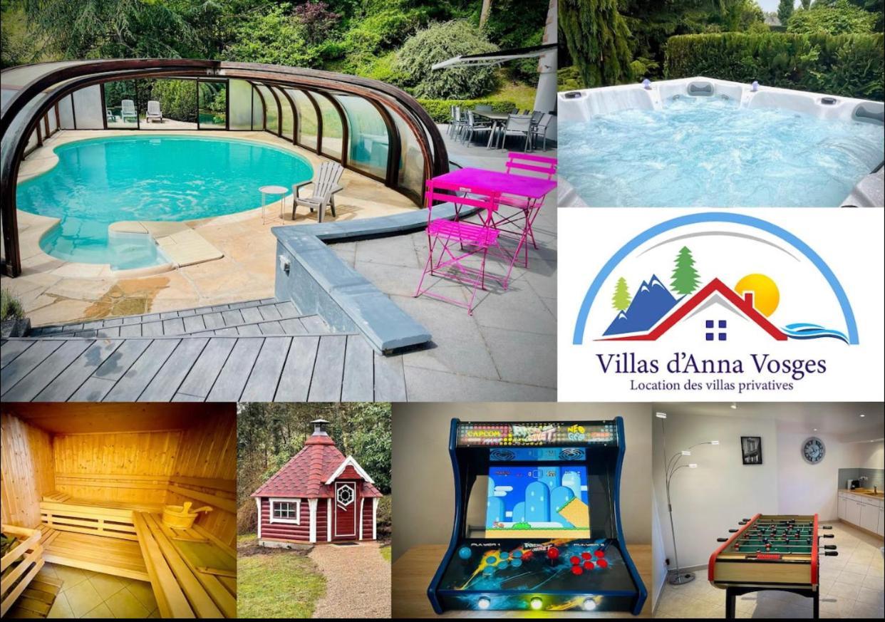 Villa 250M2 Avec Piscine Chauffee & Spa & Kota-Grill & Sauna Saint-Die-des-Vosges Ngoại thất bức ảnh